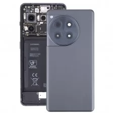 OnePlus Ace 3 PJE110 eredeti üveg akkumulátoros hátlaphoz kameralencsével (fekete)